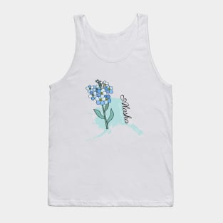 Alaska State Flower Tank Top